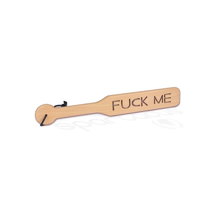 Spartacus Zelkova Wood Paddle - 37.5 cm Fuck Me