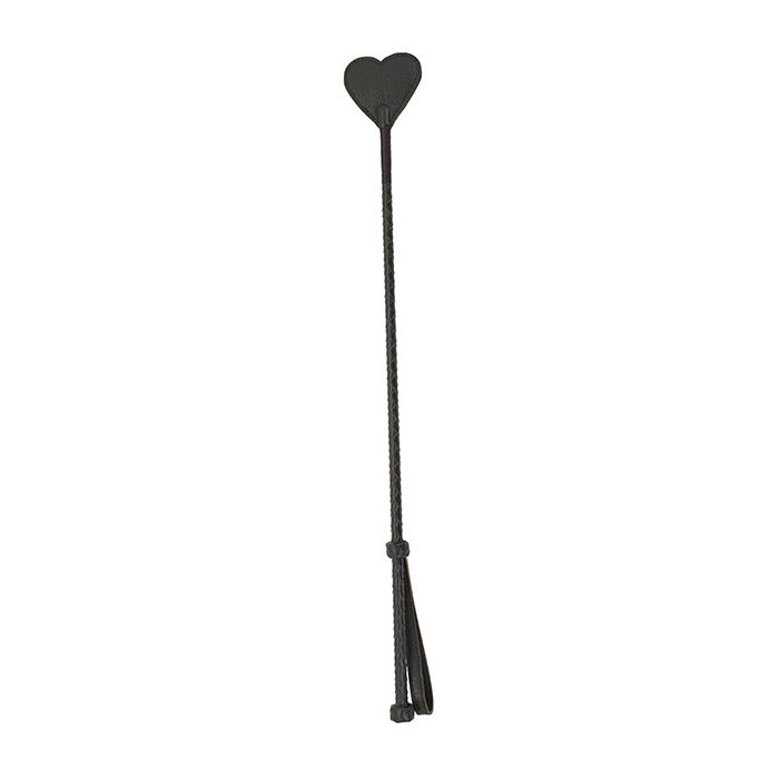 Spartacus Heart Crop - Brown Leather