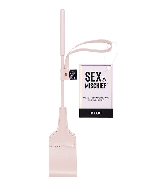 Sex & Mischief Peaches 'n CreaMe Riding Crop 