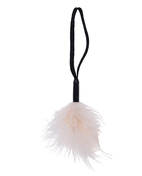 Sex & Mischief Peaches 'n CreaMe Wrist Feather Tickler - CreaMe