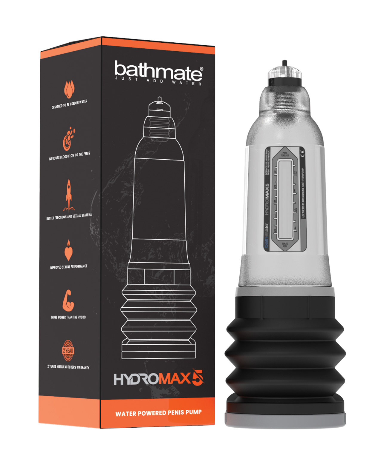 Bathmate Hydromax 5 - Clear