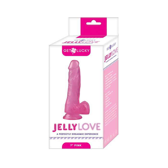 Get Lucky 7" Jelly Series Jelly Love - Pink 