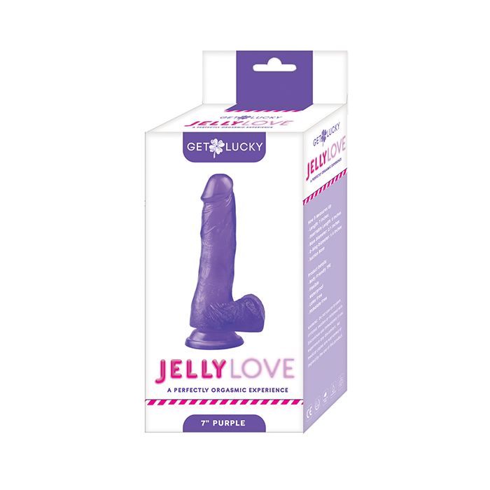 Get Lucky 7" Jelly Series Jelly Love - Purple