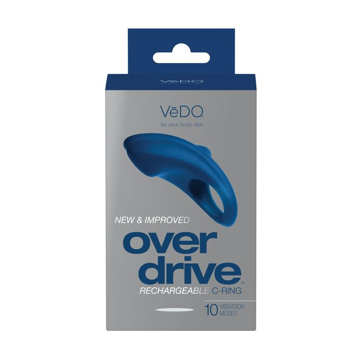 VeDO Overdrive Plus Rechargeable C Ring - Midnight Madness