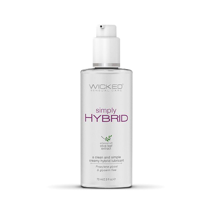Wicked Sensual Care Simply Hybrid Lubricant - 2.3 oz