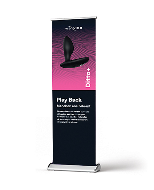 PROMO We-Vibe Ditto+ Roll Up Banner