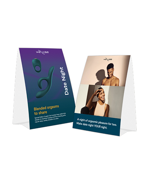 PROMO We-Vibe Date Night Special Edition Kit Tent Card