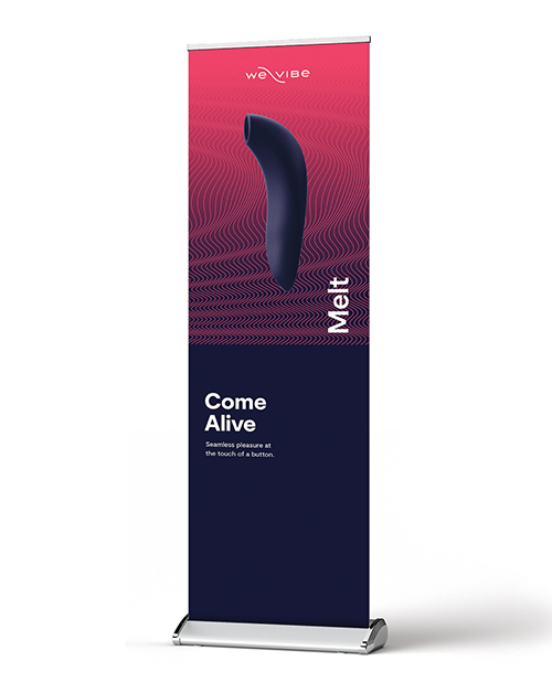 PROMO Melt Midnight Blue Roll-Up Banner - English