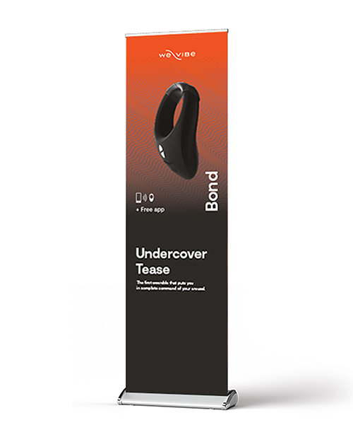 PROMO We-Vibe Bond Roll-Up Banner - English