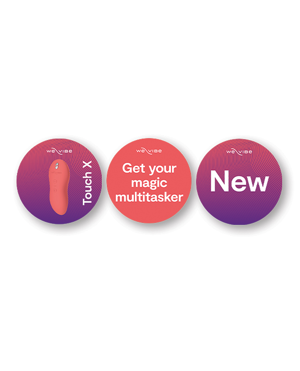 PROMO We-Vibe Touch X Window/Floor Decal
