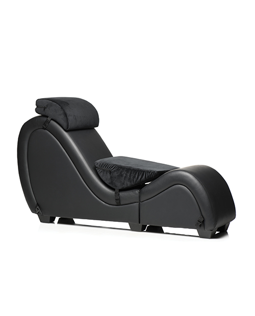 Master Series Kinky Couch Detachable Sex Chaise Lounge - Black, Drop Ship Only Freight $99