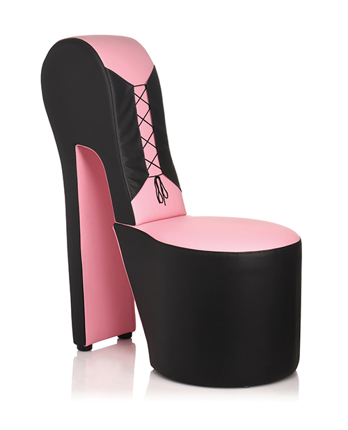 Master Series Stiletto Sex Chair - Pink/Black Drop Ship Only Freight $98