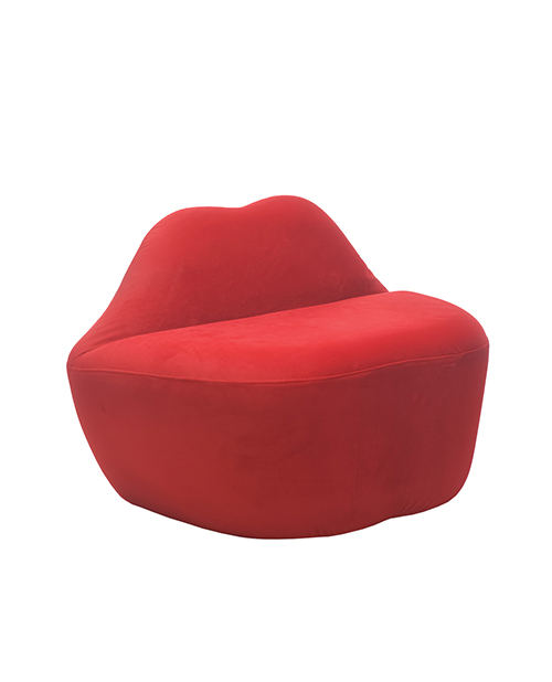 Master Series Lips Chair - Red, Drop Ship from Manufacturer Only Freight $98