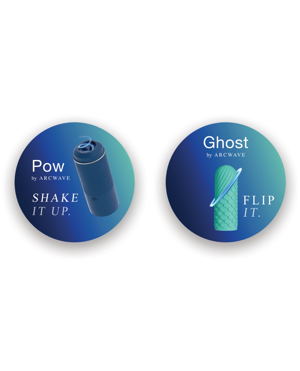 PROMO Arcwave Ghost & Pow Floor Decal Kit