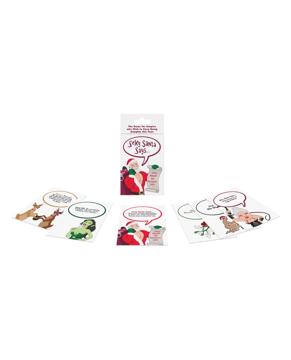 Sexy Santa Says Card Game 